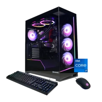 Cyber Power PC Gamer Master Gaming Desktop AMD Ryzen 5-7600 Radeon RX 7600 16GB DDR5 1TB SSD Black (2024)